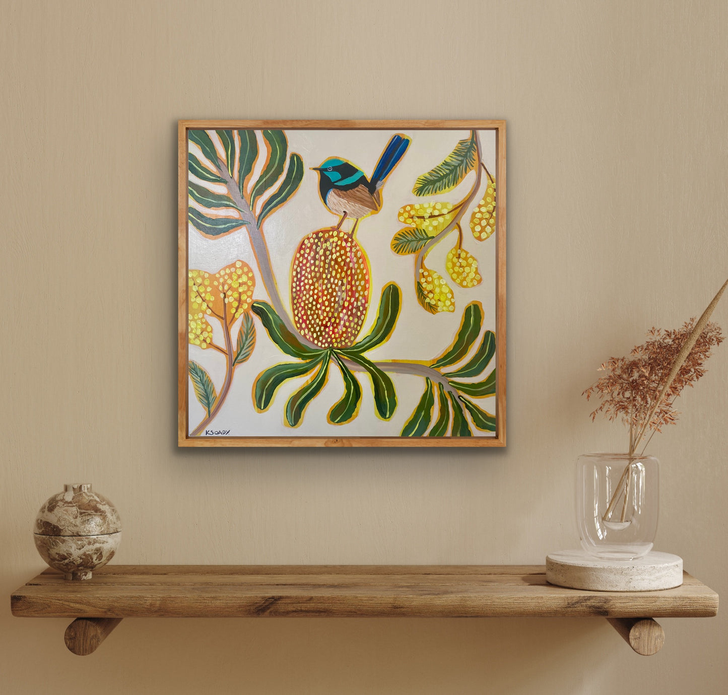 Fairy Wren & Natives #1