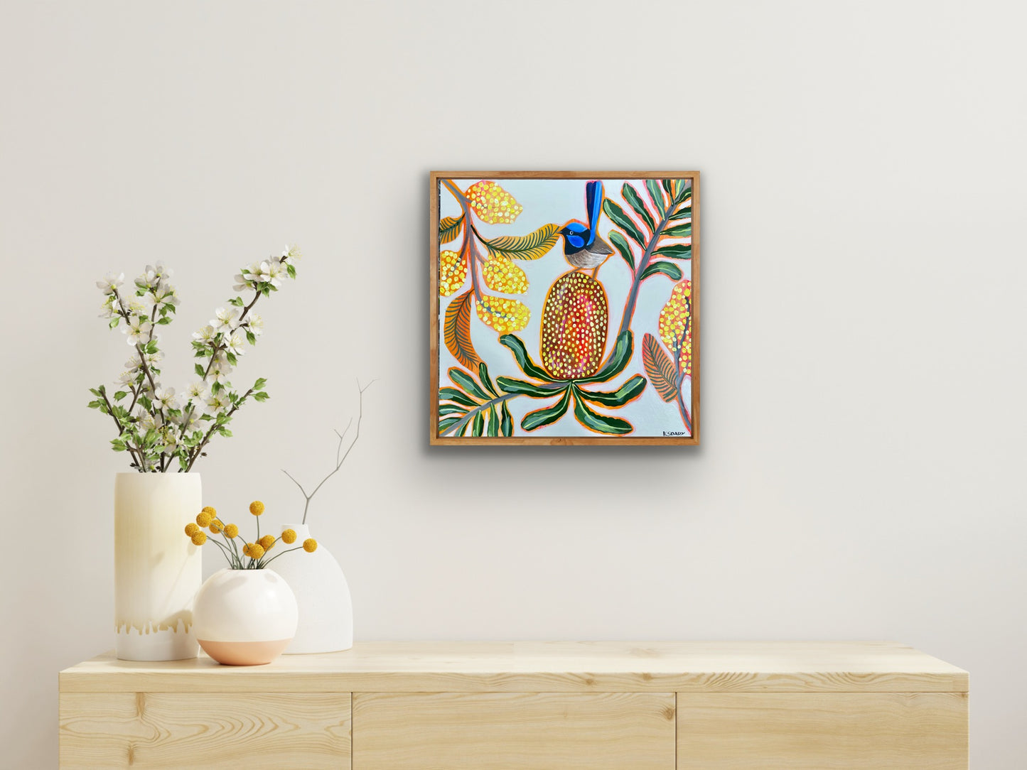 Fairy Wren and Natives #3