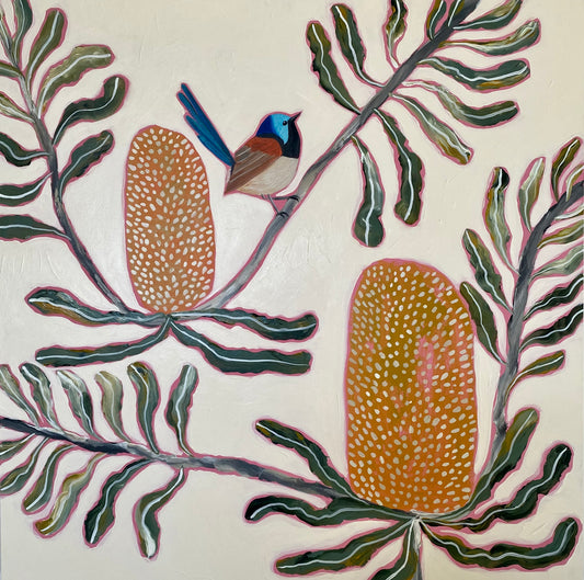 Banksia and Fairy Wren #7