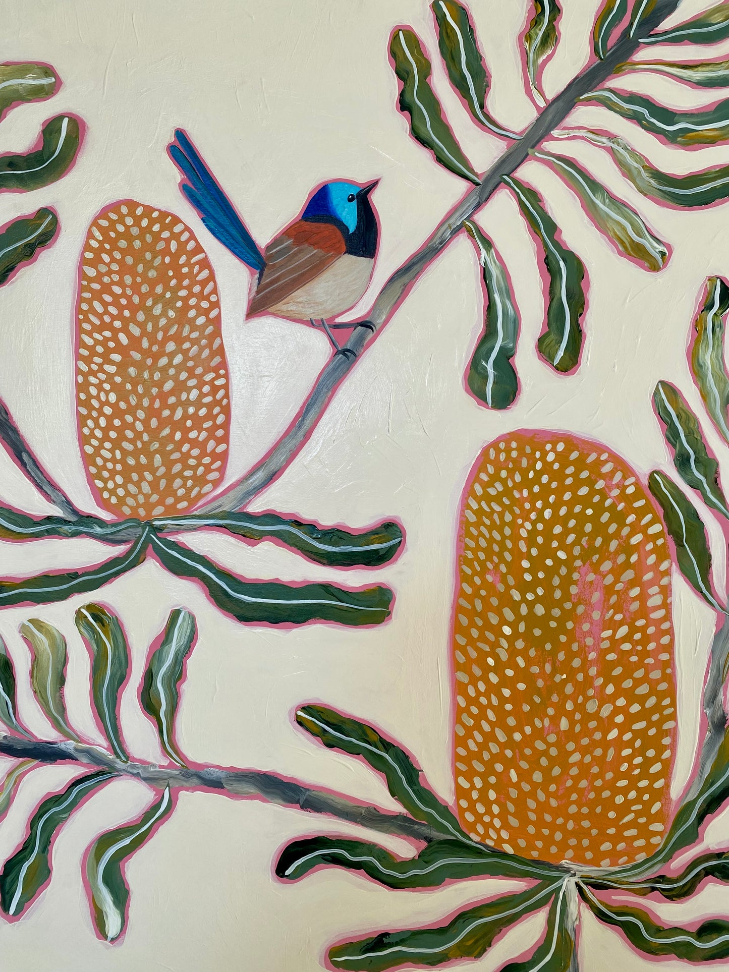 Banksia and Fairy Wren #7