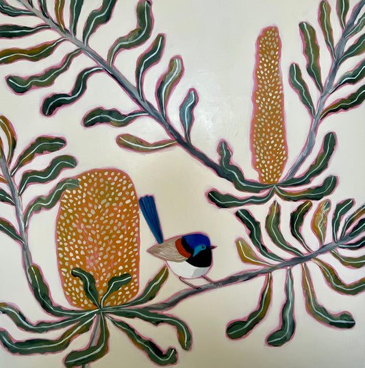 Banksia and Fairy Wren #8
