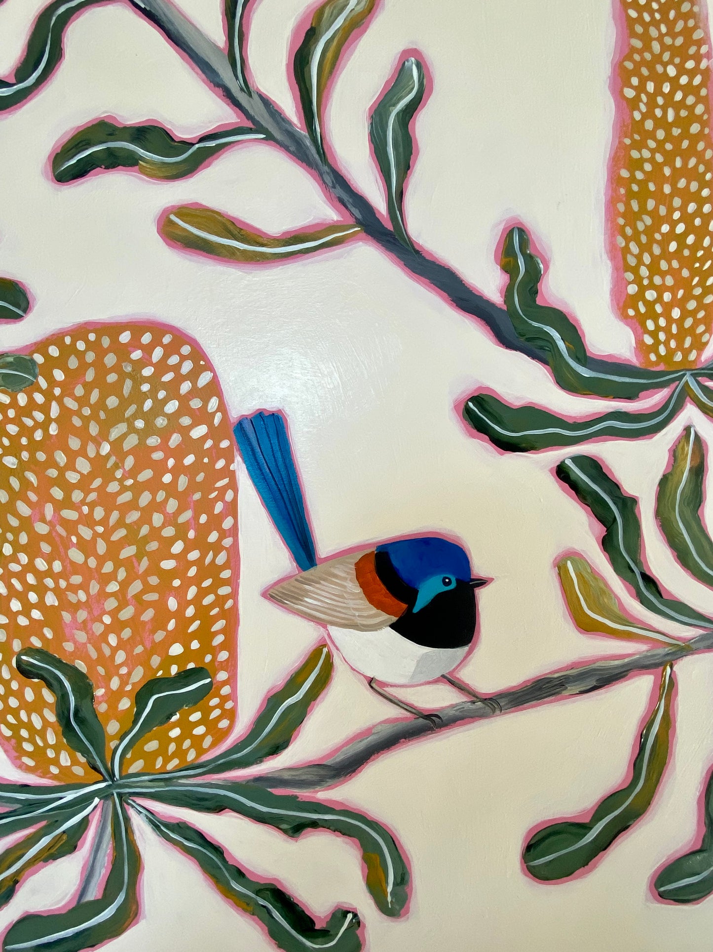 Banksia and Fairy Wren #8