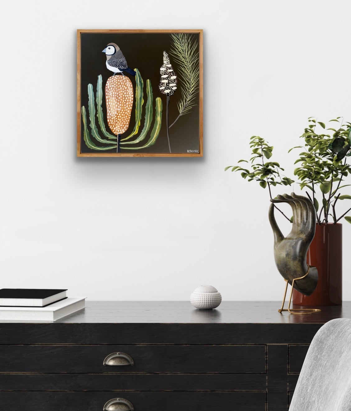 Finch and Banksia #2