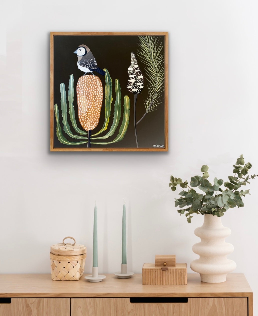 Finch and Banksia #2