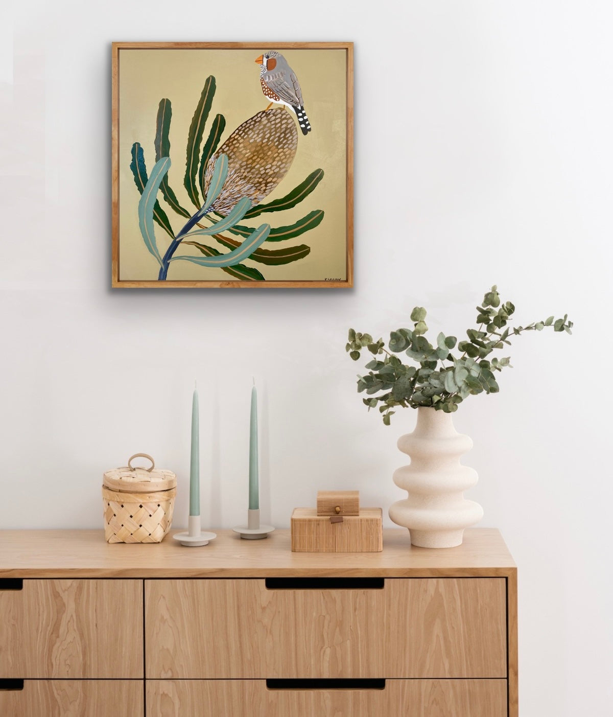 Finch and Banksia #5