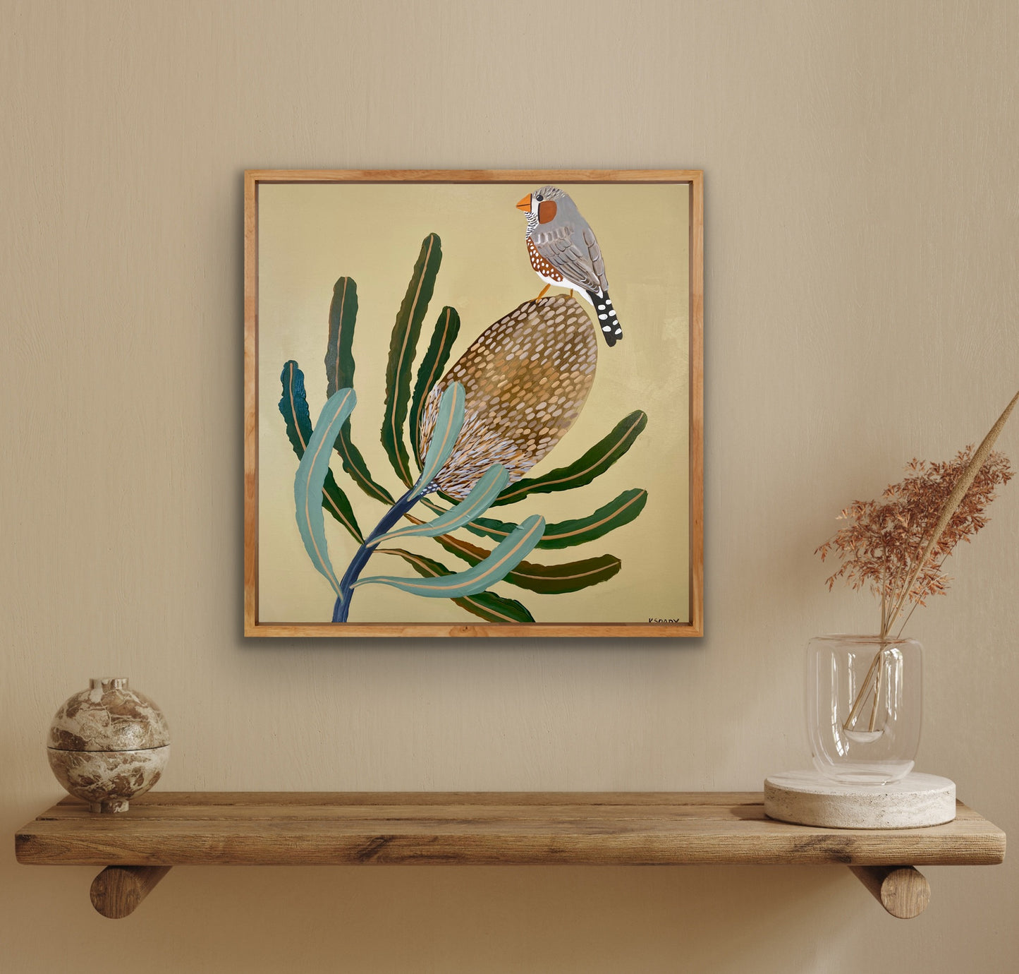 Finch and Banksia #5