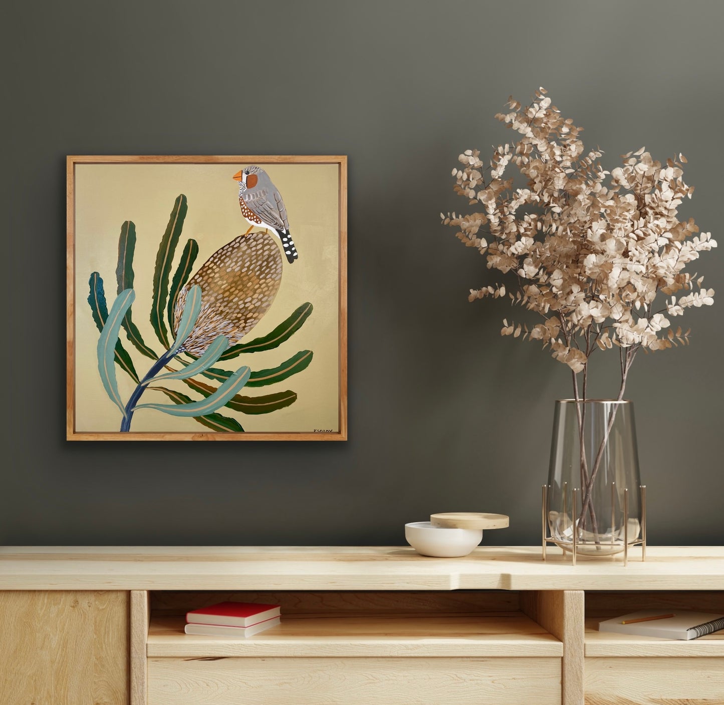 Finch and Banksia #5