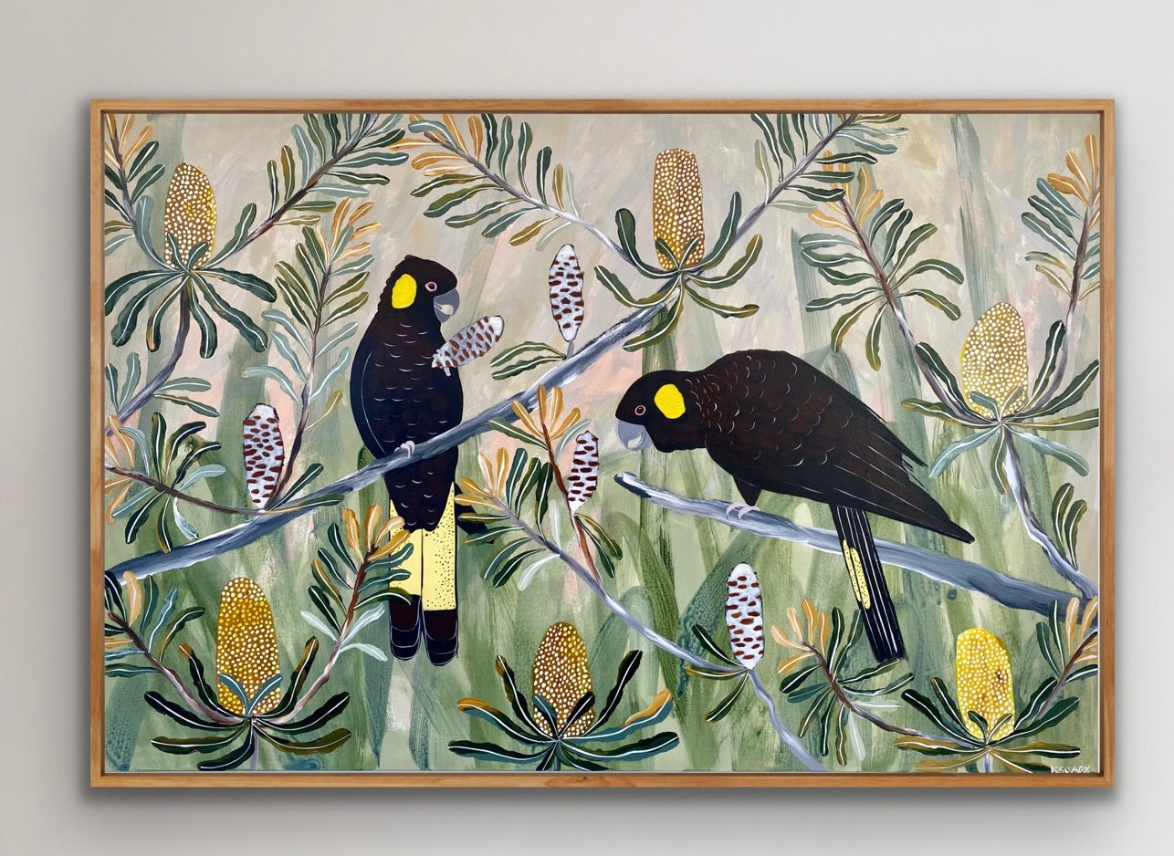 Spring Black Cockatoos #7