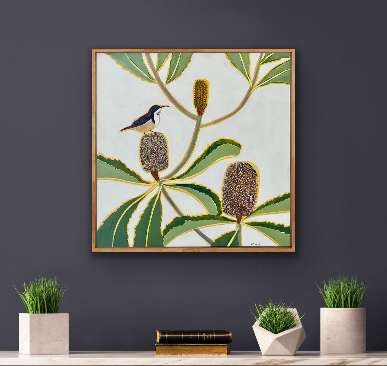 Robur Banksia and Spinebill #2