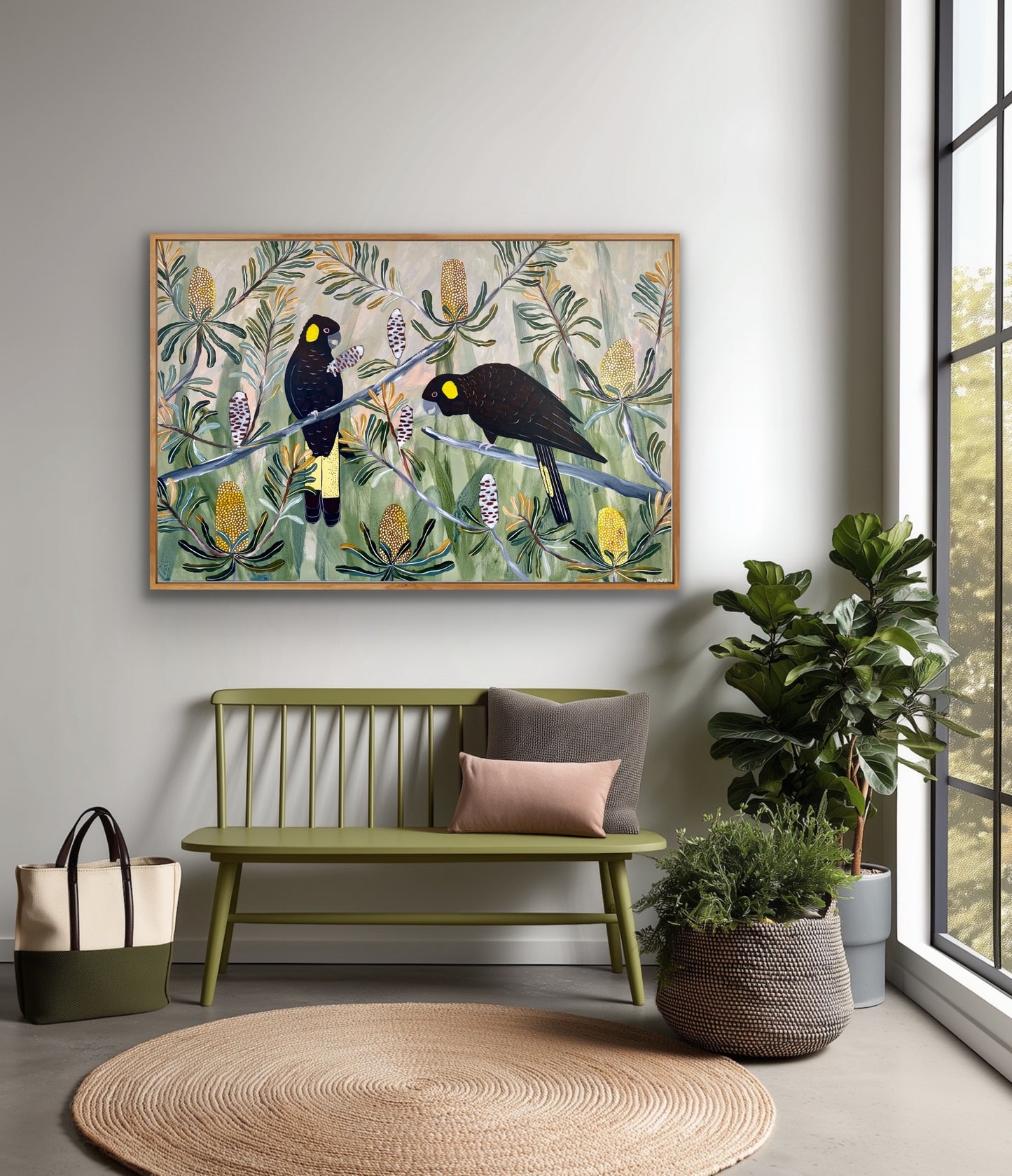 Spring Black Cockatoos #7