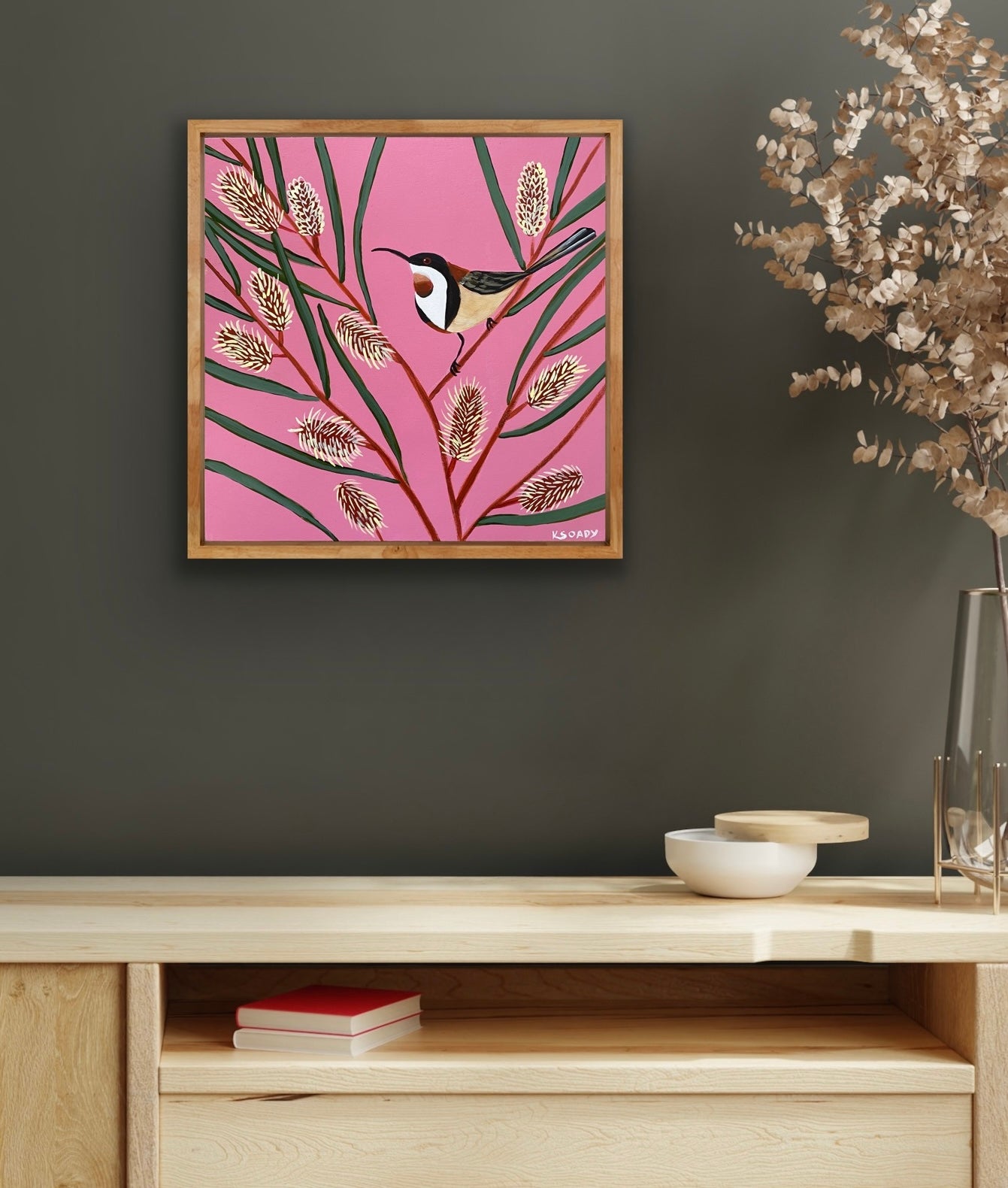 Hakea & Honeyeater