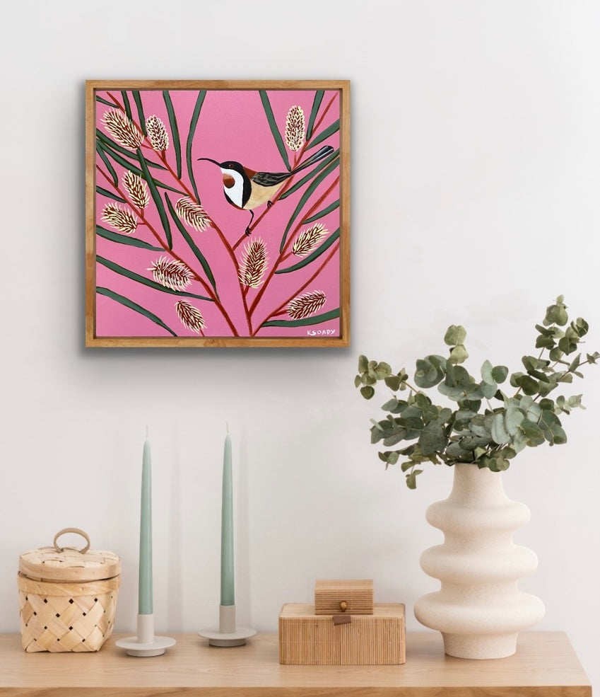 Hakea & Honeyeater