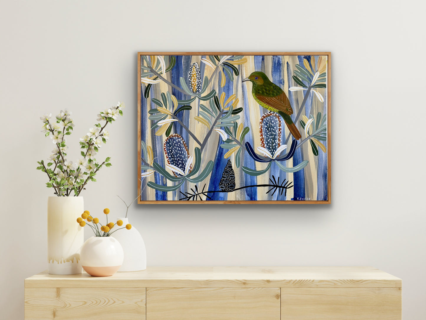 Bowerbird and the Banksia