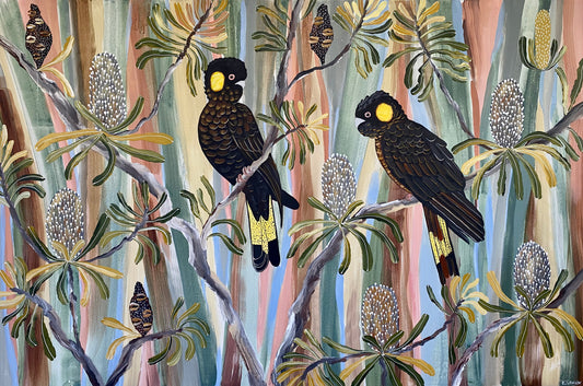 Spring Black Cockatoos #5