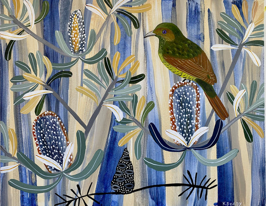 Bowerbird and the Banksia