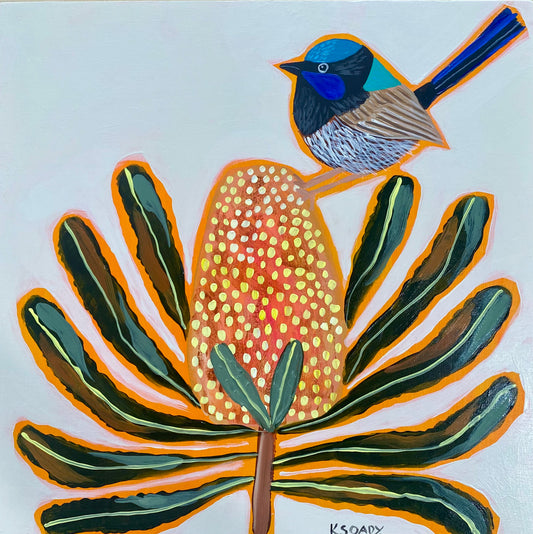 Banksia & Fairy Wren #6