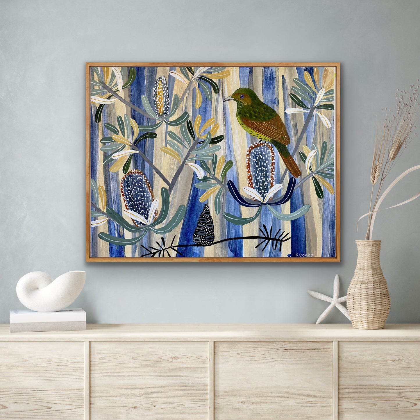 Bowerbird and the Banksia