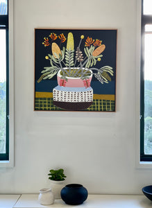 Vase with Natives #2