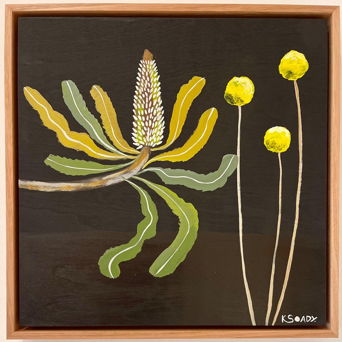 Billy Buttons & Banksia #5
