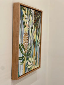 Tail Feathers and Banksia #3