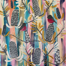 Load image into Gallery viewer, Pink Robins In the Joyful Banksia