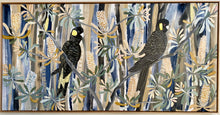 Load image into Gallery viewer, Black Cockatoos in the Natives #2