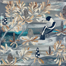 Load image into Gallery viewer, Magpie in the Banksia