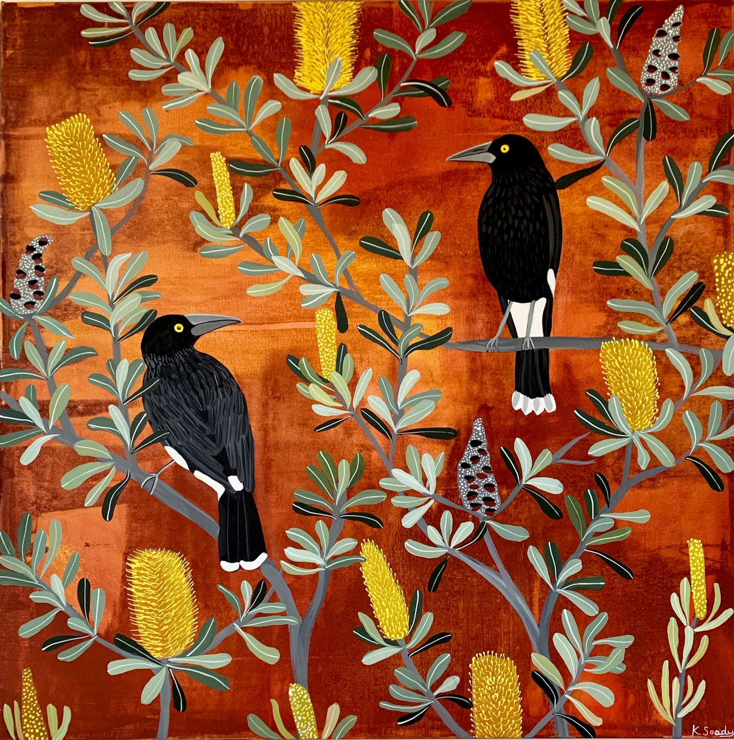Currawong Couple