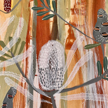 Load image into Gallery viewer, Bright Day Banksia #1 - framed in Oak
