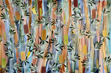 Load image into Gallery viewer, Yellow Honeyeaters in the Banksia